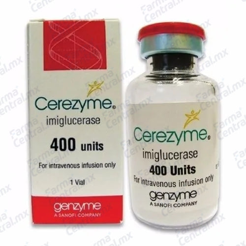 Cerezyme 400 ui inyectable - Imiglucerasa
