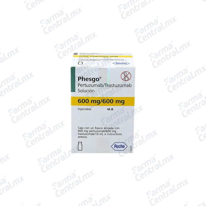 Phesgo 600mg solucion inyectable - Pertuzumab / Trastuzumab