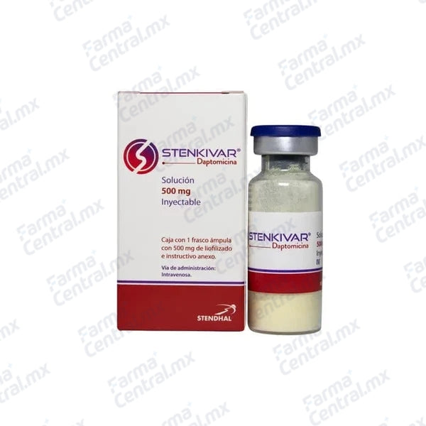 Stenkivar 500 mg solucion inyectable - Daptomicina