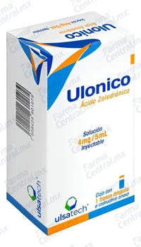 Ulonico 4 mg / 5 mL solucion inyectable - Acido Zoledronico