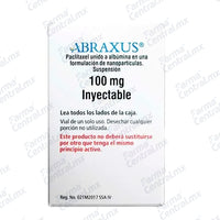 Abraxus 100 mg inyectable - Paclitaxel Albumina