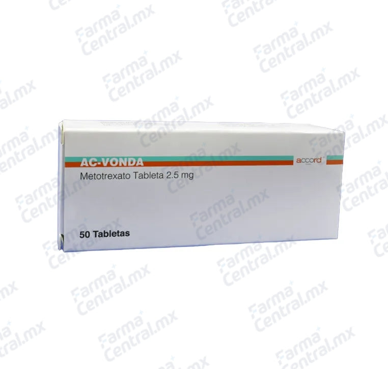 AC Vonda 2.5mg con 50 tabletas - Metotrexato