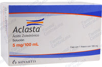 Aclasta 5mg solucion inyectable - Acido Zoledronico