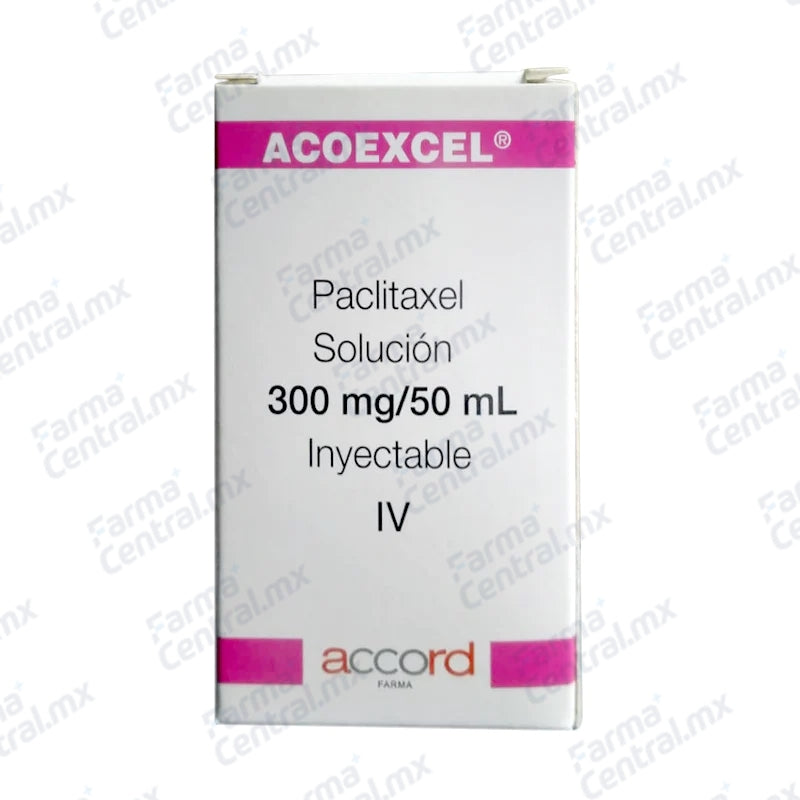 Acoexcel 300 mg solucion inyectable - Paclitaxel