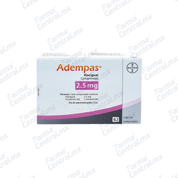 Adempas 2.5 mg con 42 comprimidos - Riociguat