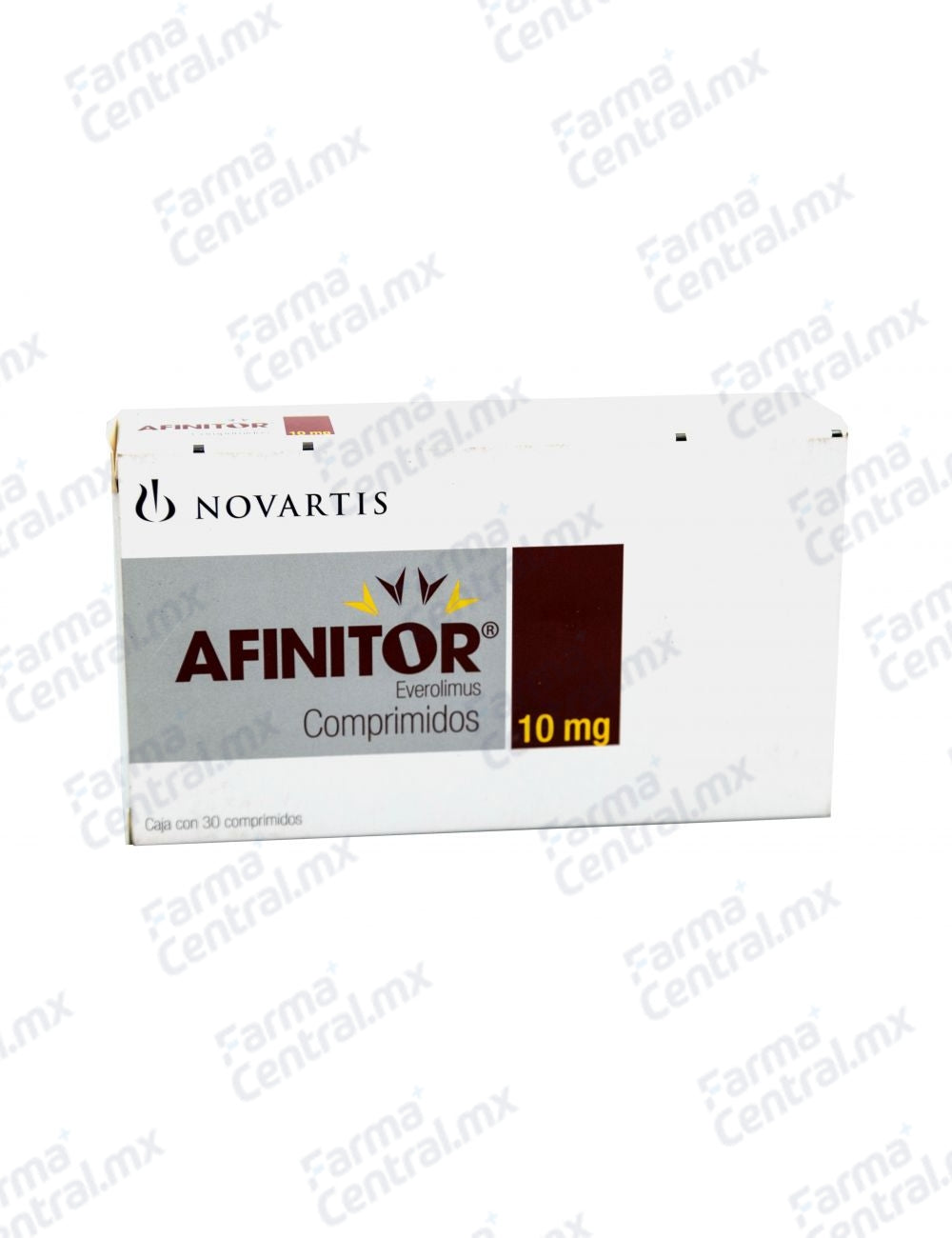 Afinitor 10mg con 30 tabletas - Everolimus