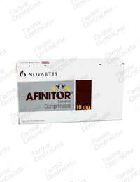 Afinitor 10mg con 30 tabletas - Everolimus