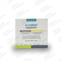 Alunbrig 90 mg con 7 tabletas + 180 mg con 23 tabletas - Brigatinib