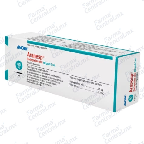 Aranesp 60 mcg solucion inyectable - Darbepoetina Alfa