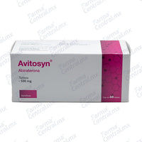 Avitosyn 500 mg con 60 tabletas - Abiraterona