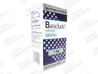 Baraclude 1 mg con 30 tabletas - Entecavir