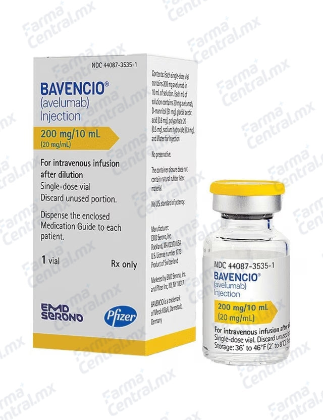 Bavencio 200 mg solucion inyectable - Avelumab