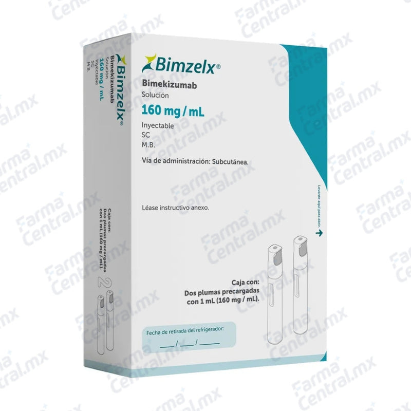 BIMZELX 160 mg/mL PLU PREC CAJ C/2 - Bimekizumab