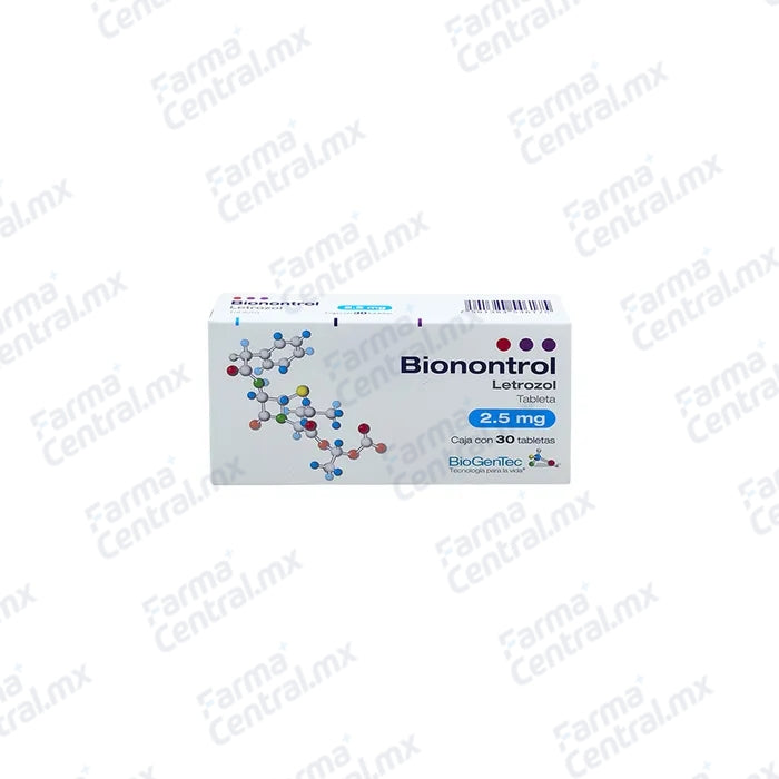 Bionontrol 2.5 mg con 30 tabletas - Letrozol