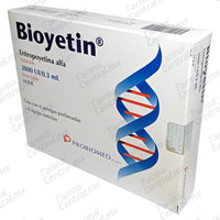 Bioyetin 2,000 ui solucion inyectable - Eritropoyetina alfa