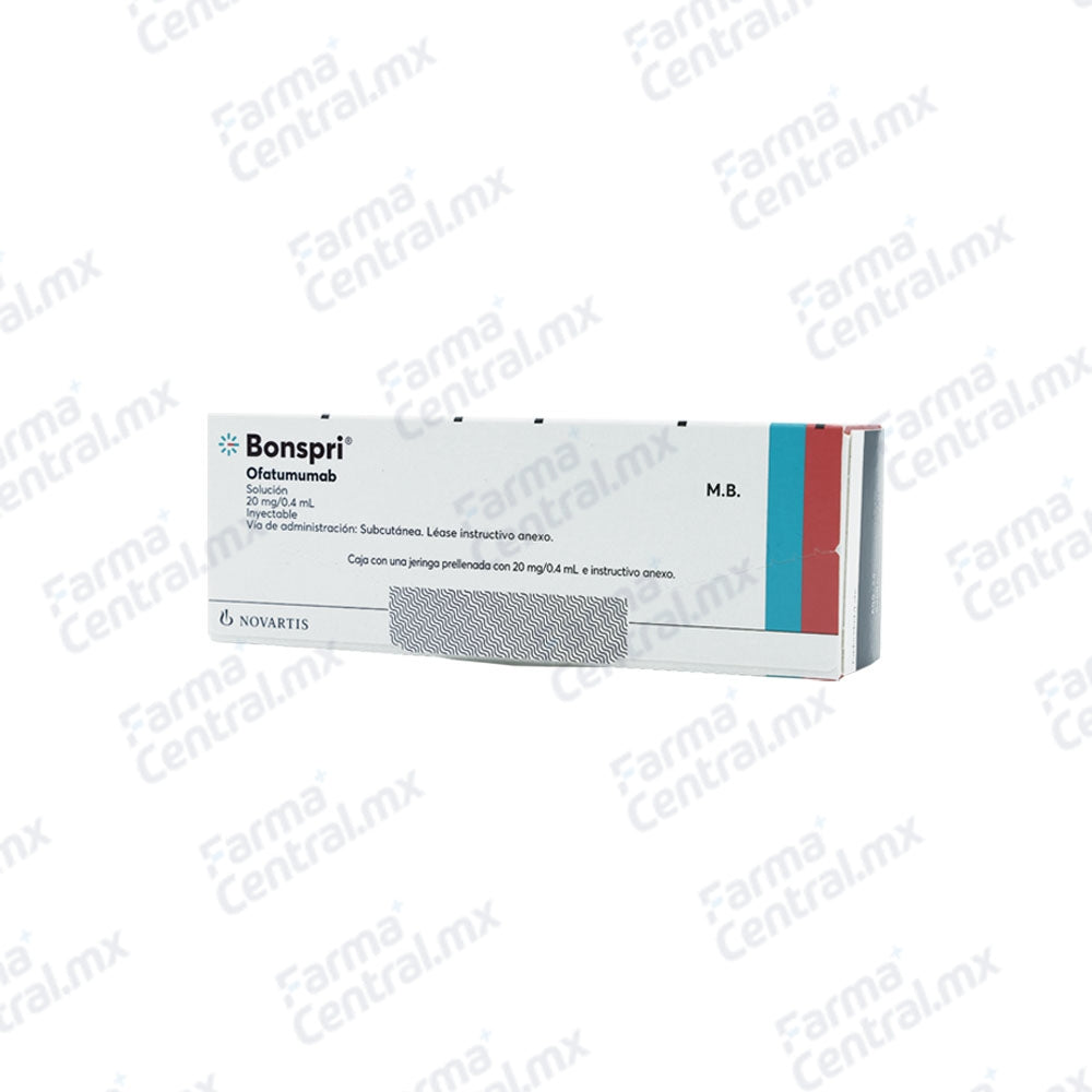 Bonspri 20 mg solucion inyectable - Ofatumumab