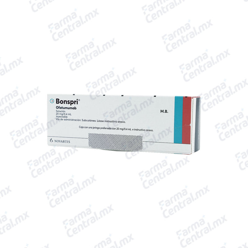 Bonspri 20 mg solucion inyectable - Ofatumumab