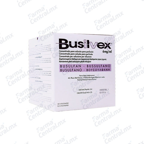 Busilvex 60 mg inyectable - Busulfano