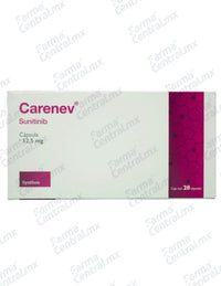 Carenev 12.5mg con 28 tabletas - Sunitinib