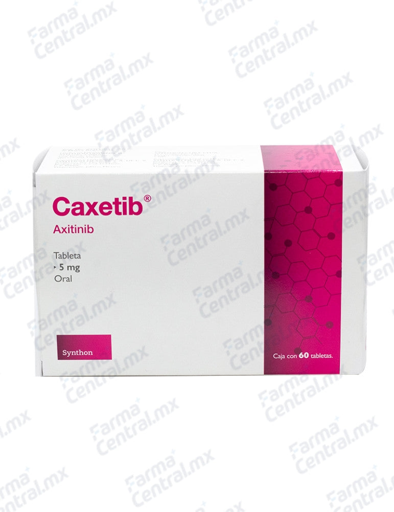 Caxetib 5 mg con 60 tabletas - Axitinib