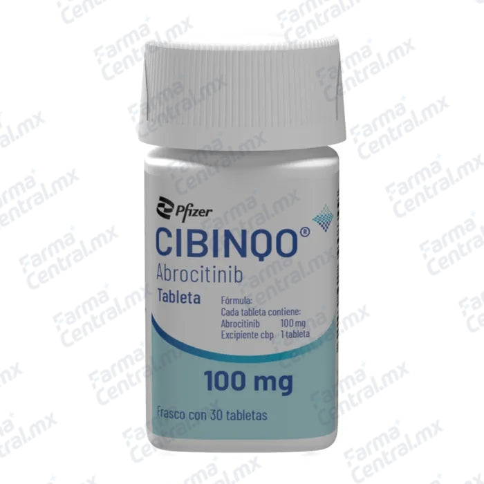 Cibinqo 100 mg con 30 tabletas - Abrocitinib