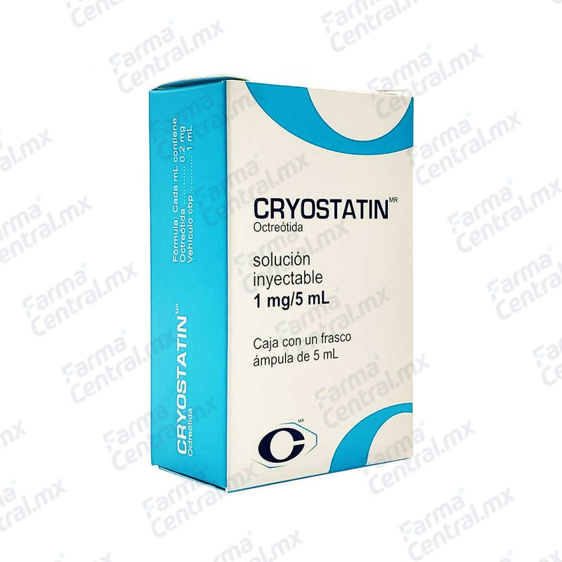 Cryostatin 1 mg solucion inyectable - Octreotida
