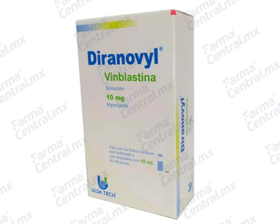 Diranovyl 10 mg inyectable - Vinblastina