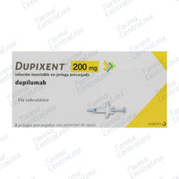 Dupixent 200 mg caja con 2 jeringas prellenadas - Dupilumab