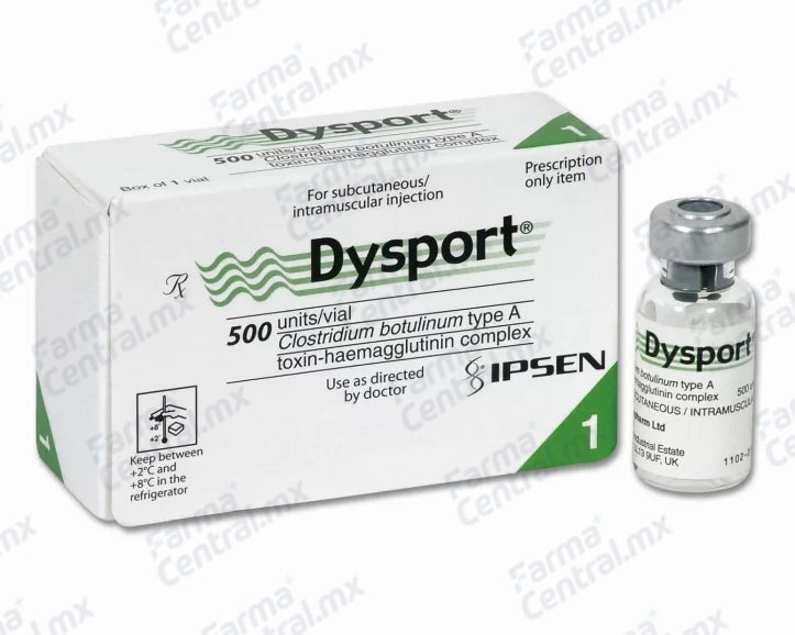 Dysport 500 ui solucion inyectable - Toxina Botuli­nica Tipo A