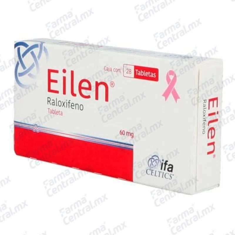 Eilen 60 mg con 28 tabletas - Raloxifeno