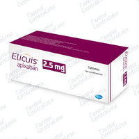Elicuis 2.5 mg con 60 tabletas - Apixaban