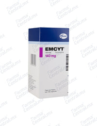 Emcyt 140 mg con 100 capsulas - Estramustina