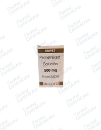 Empet 500 mg solucion inyectable - Pemetrexed