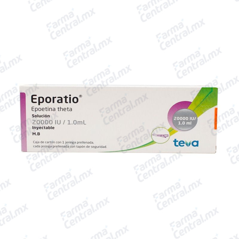 Eporatio 20,000 ui solucion inyectable - Epoetina Theta