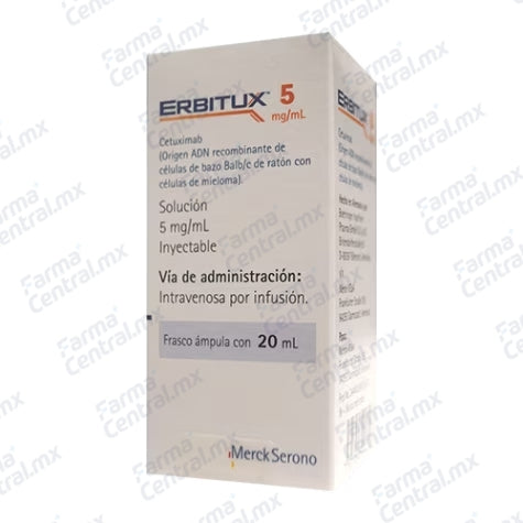 Erbitux 100 mg solucion inyectable - Cetuximab