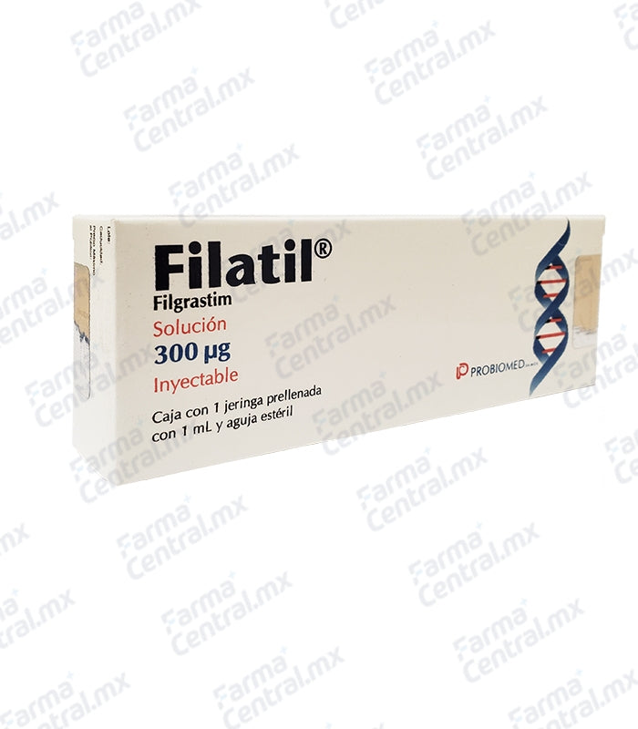 Filatil 300 mcg solucion inyectable - Filgrastim