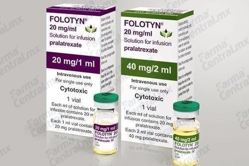 Folotyn 20 mg solucion inyectable - Pralatrexato