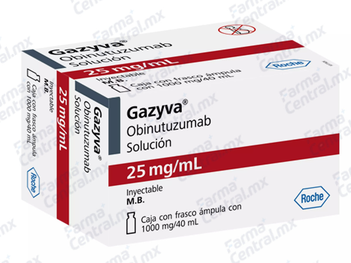 Gazyva 1,000 mg /40 mL solucion inyectable - Obinutuzumab