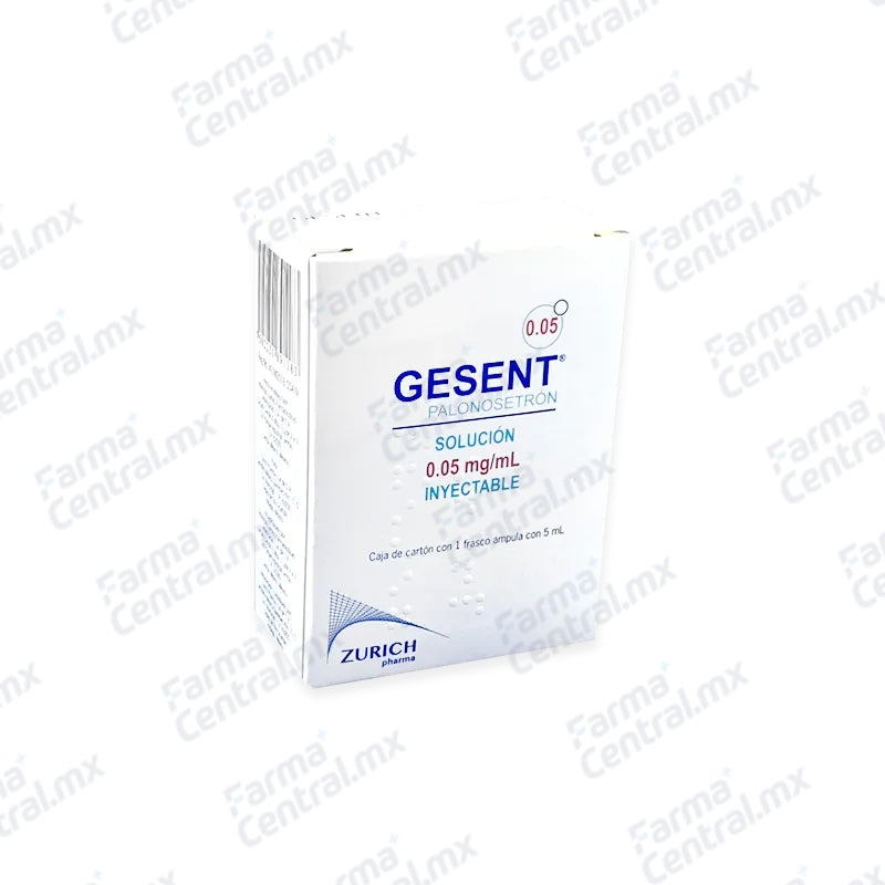 Gesent 0.25 mg / 5 mL solucion inyectable - Palonosetron