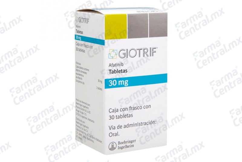 Giotrif 30 mg con 30 tabletas - Afatinib