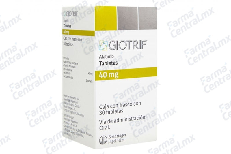 Giotrif 40 mg con 30 tabletas - Afatinib