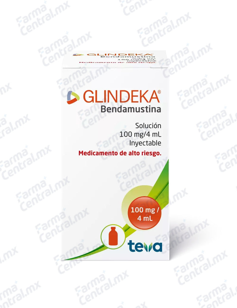 Glindeka 100 mg solucion inyectable - Bendamustina