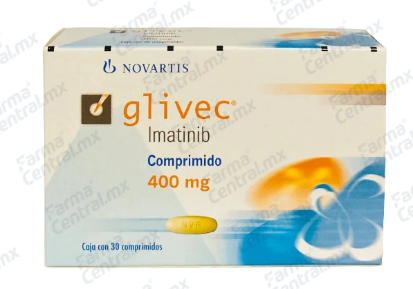 Glivec 400 mg con 30 comprimidos - Imatinib