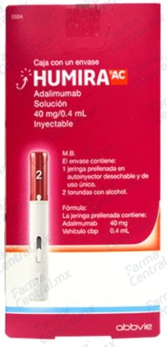 Humira AC 40 mg solucion inyectable - Adalimumab