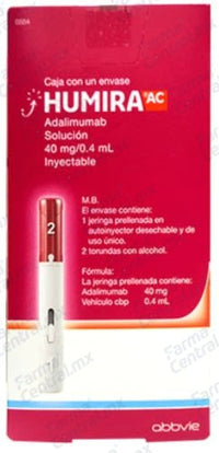 Humira AC 40 mg solucion inyectable - Adalimumab