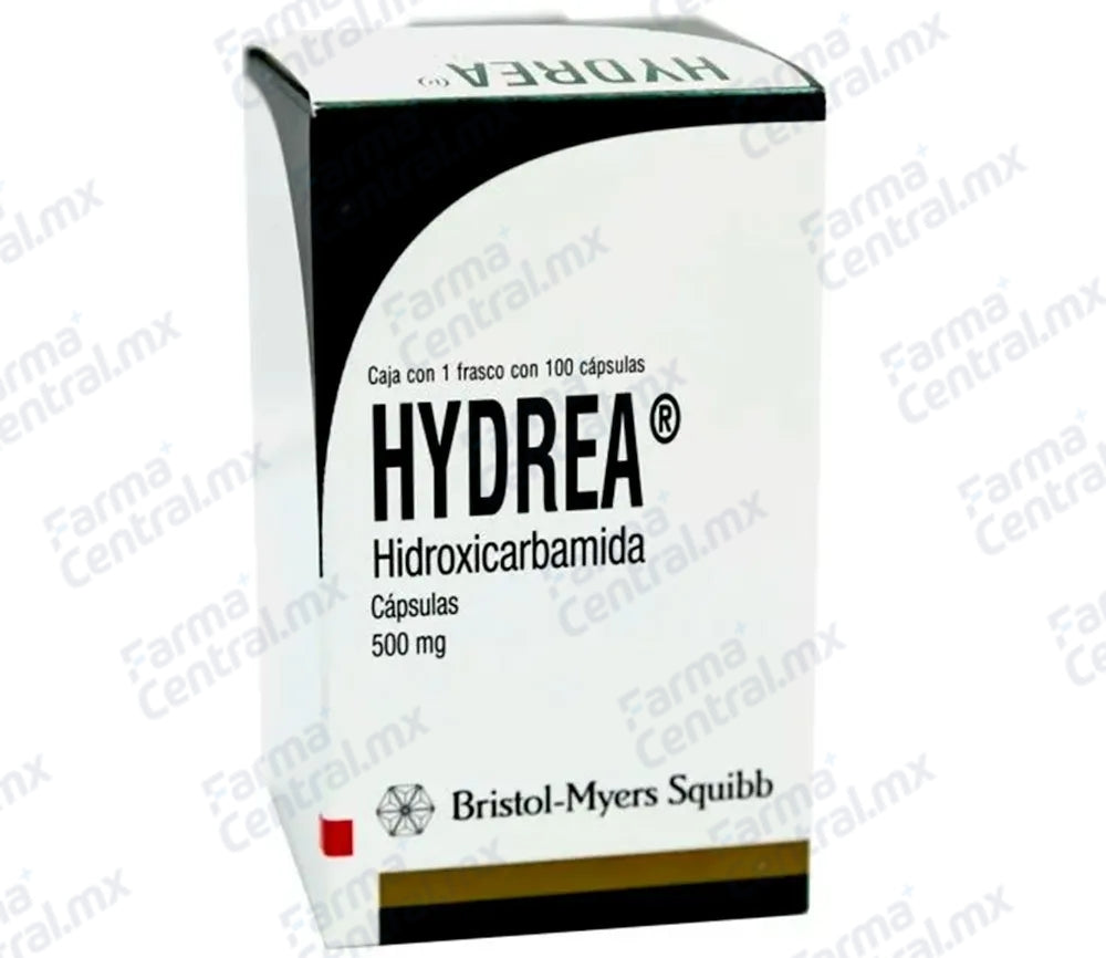 Hydrea 500 mg con 100 capsulas - Hidroxicarbamida
