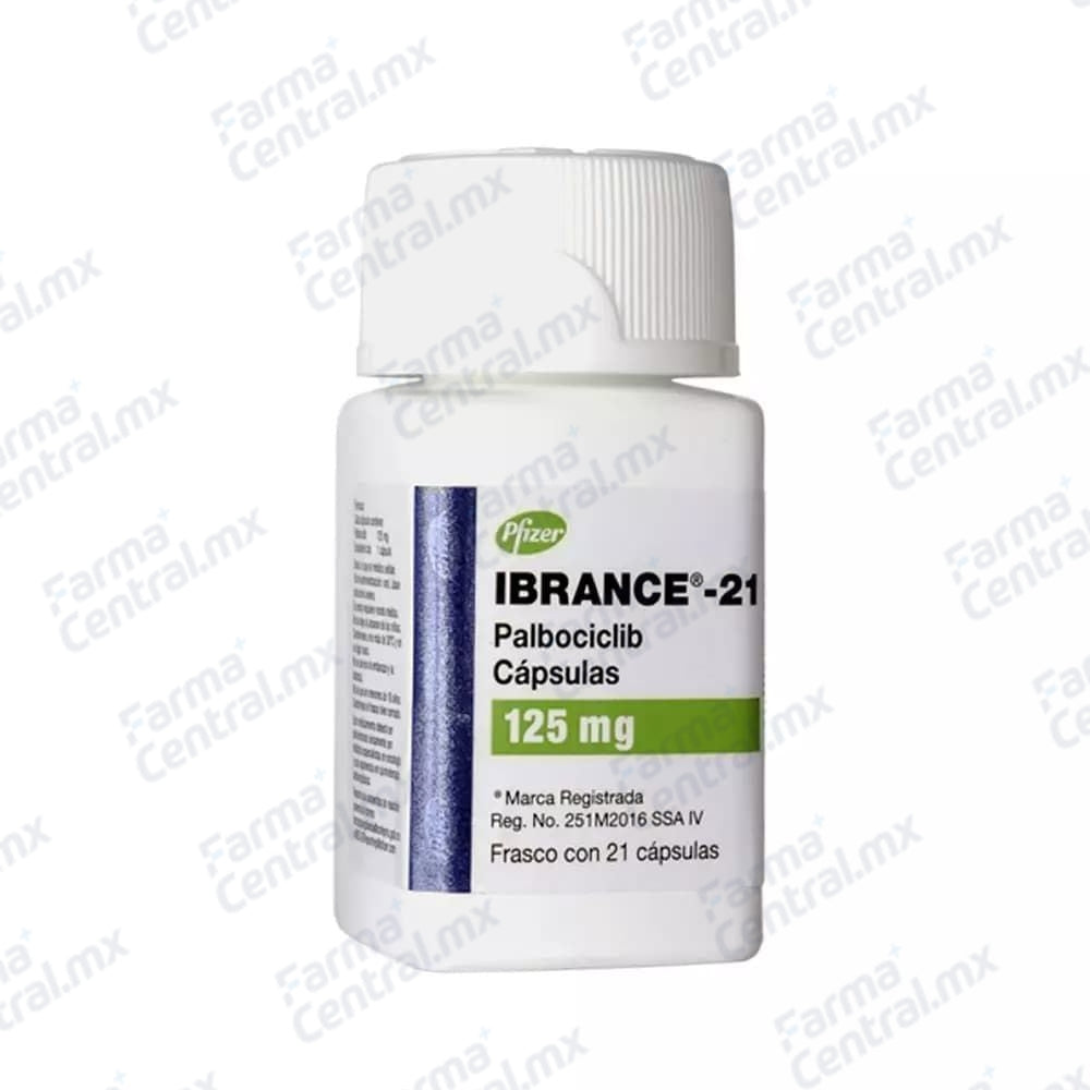 Ibrance 125 mg con 21 capsulas - Palbociclib