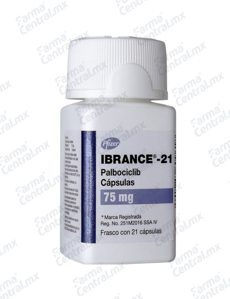 Ibrance 75 mg con 21 capsulas - Palbociclib