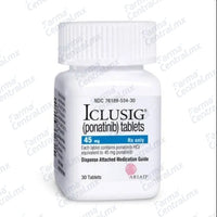Iclusig 45 mg con 30 tabletas - Ponatinib
