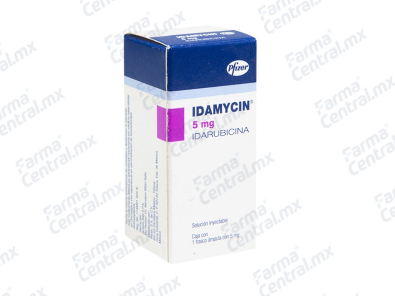 Idamycin 5 mg solucion inyectable - Idarubicina